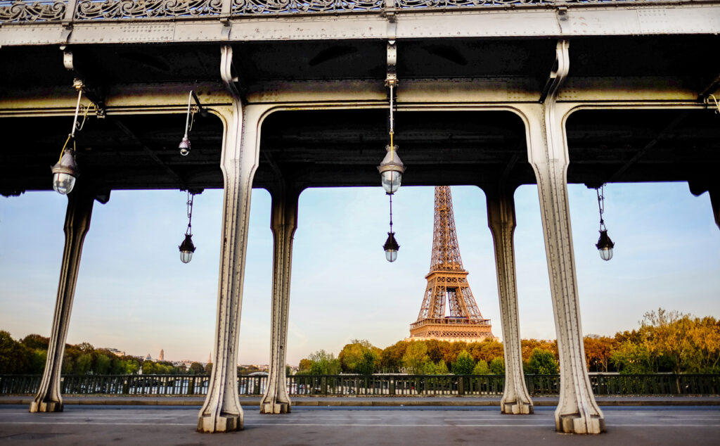 Eiffel Tower in Paris seen on an Adventures By Disney trip