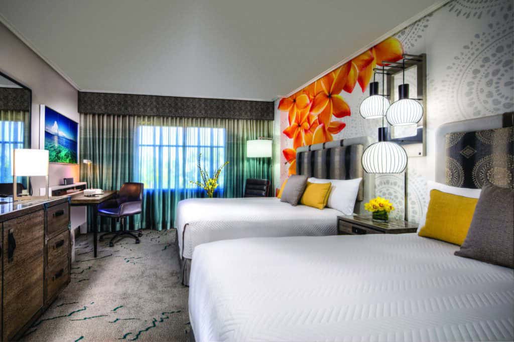 Royal Pacific Resort room at Universal Orlando