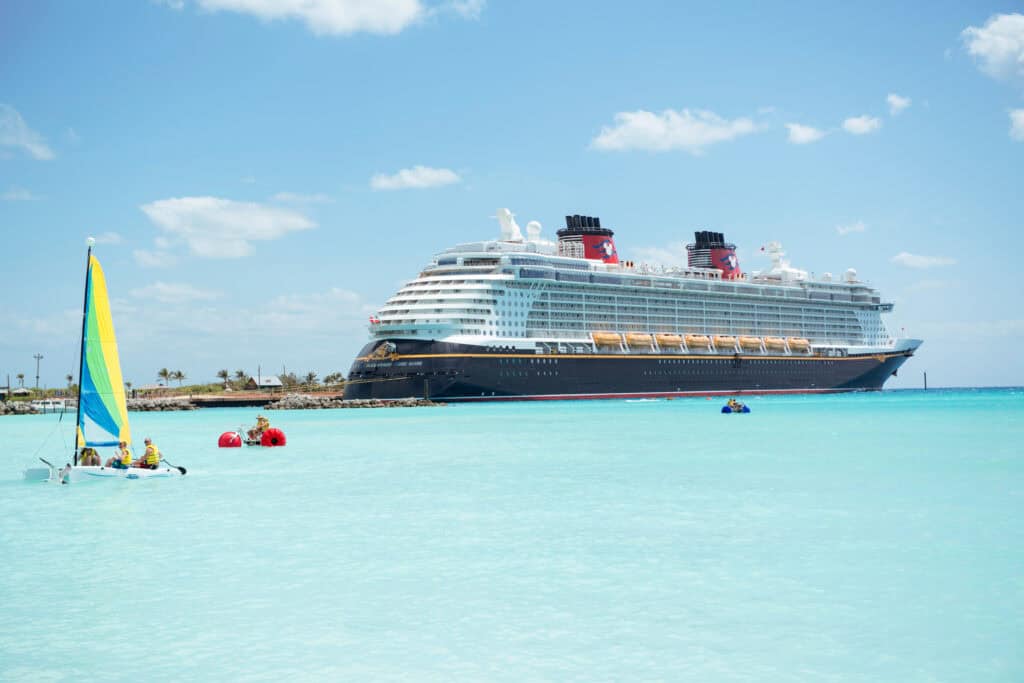 Disney Fantasy in Castaway Cay