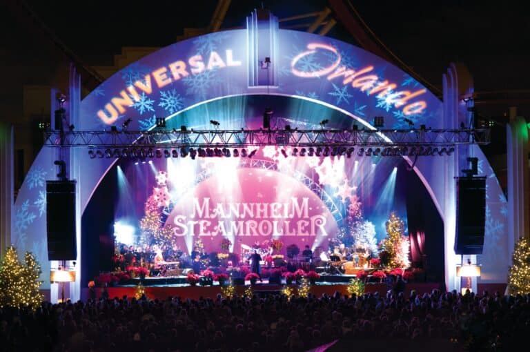 Mannheim Steamroller Universal Christmas concert