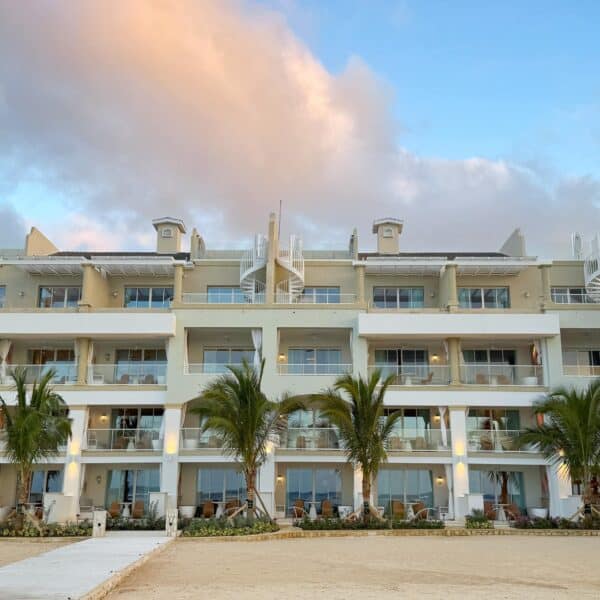 Resort Building with sky in background