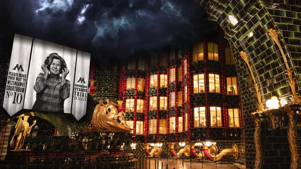 Ministry of Magic Atrium Epic Universe at Universal Orlando